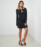 Abito mini con cut out