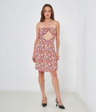 Abito mini con cut out