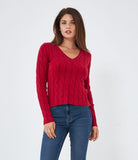 Maglia con scollo a V