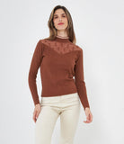 Maglia ricamata