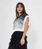 Gilet scollo a v