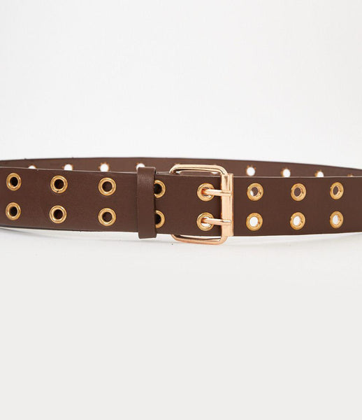 ペリーコ/ANIMA ANELLI FIBBIA Double-face belt with Love Birds buckle, 3 cm PINKO → Shop