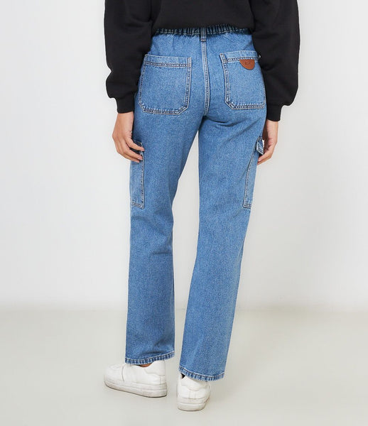Jeans Cargo Jeans Zuiki Donna Jeans Cargo Palazzo – Zuiki Italia