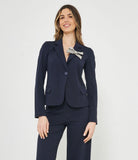 Blazer con fiocco