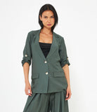 Blazer con risvolti