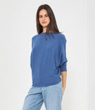 Maglia scollo a barca