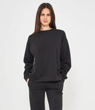 felpa maniche arricciate