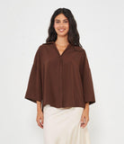 Camicia maniche ampie