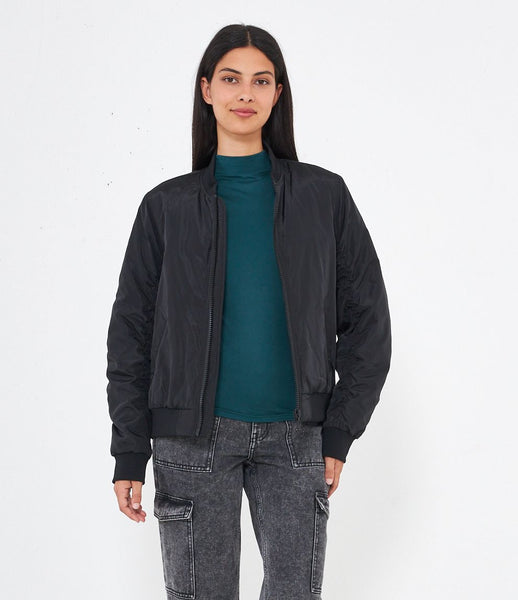 Bomber con bordi a costine – Zuiki Italia