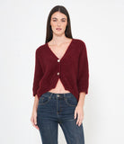 Cardigan doppio bottone