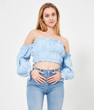 Off-the-shoulder top