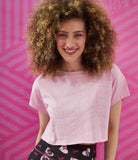 Barbie cropped T-shirt