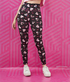 Leggings stampa Barbie all over