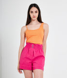 Bodysuit with asymmetrical straps