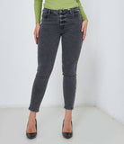 Jeans push up grigio