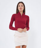 Maglia con zip