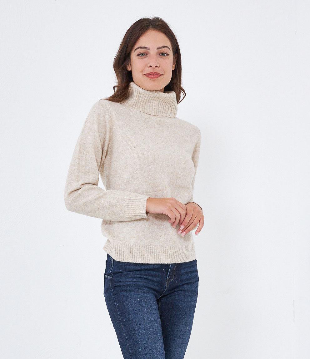 Maglia Zuiki Maglieria Zuiki Maglione Collo Alto Maglia A Collo