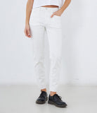 Pantaloni cigarette bianco