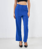 Pantaloni palazzo con cut out