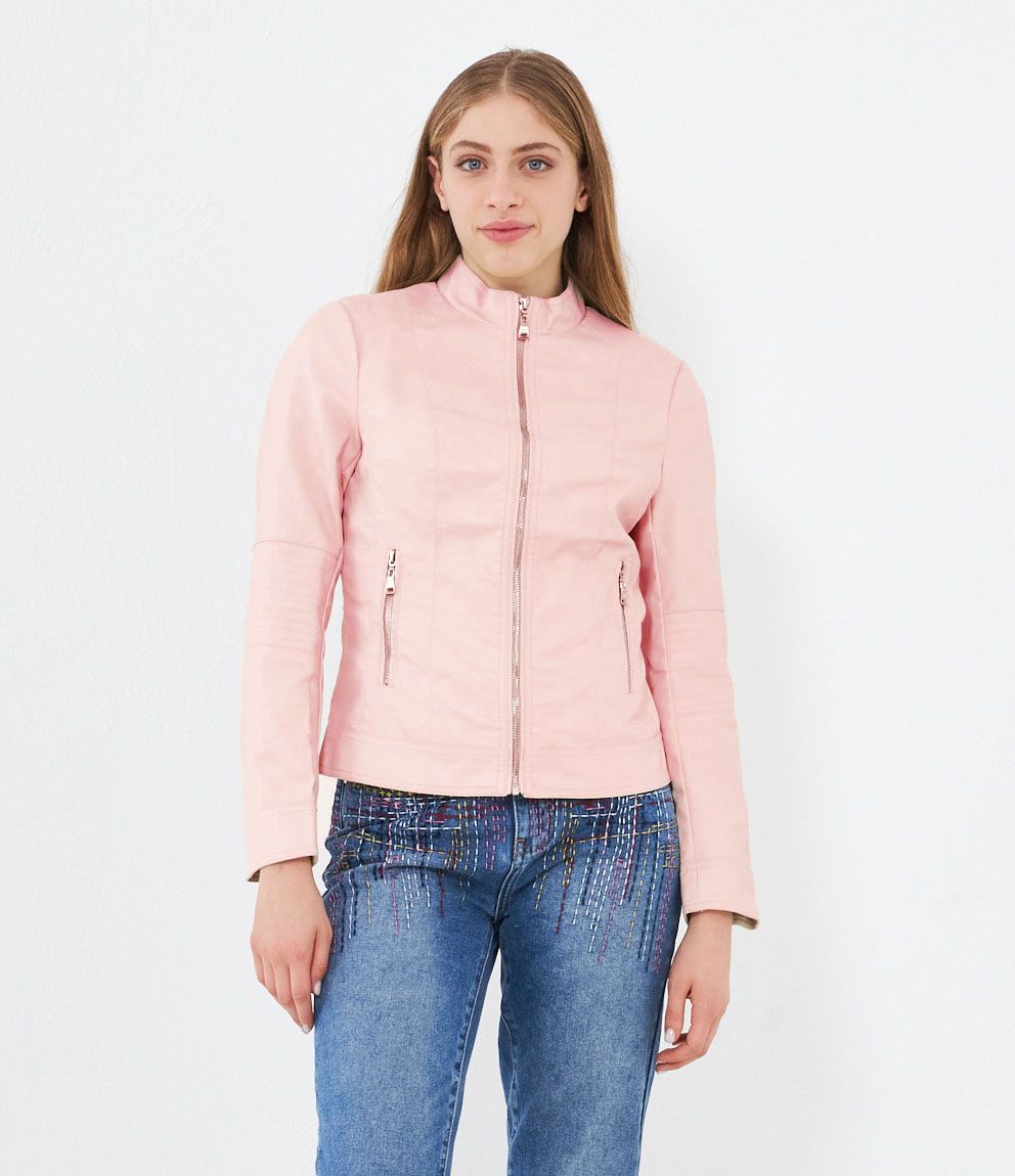 Giubbino effetto pelle – Zuiki Italia