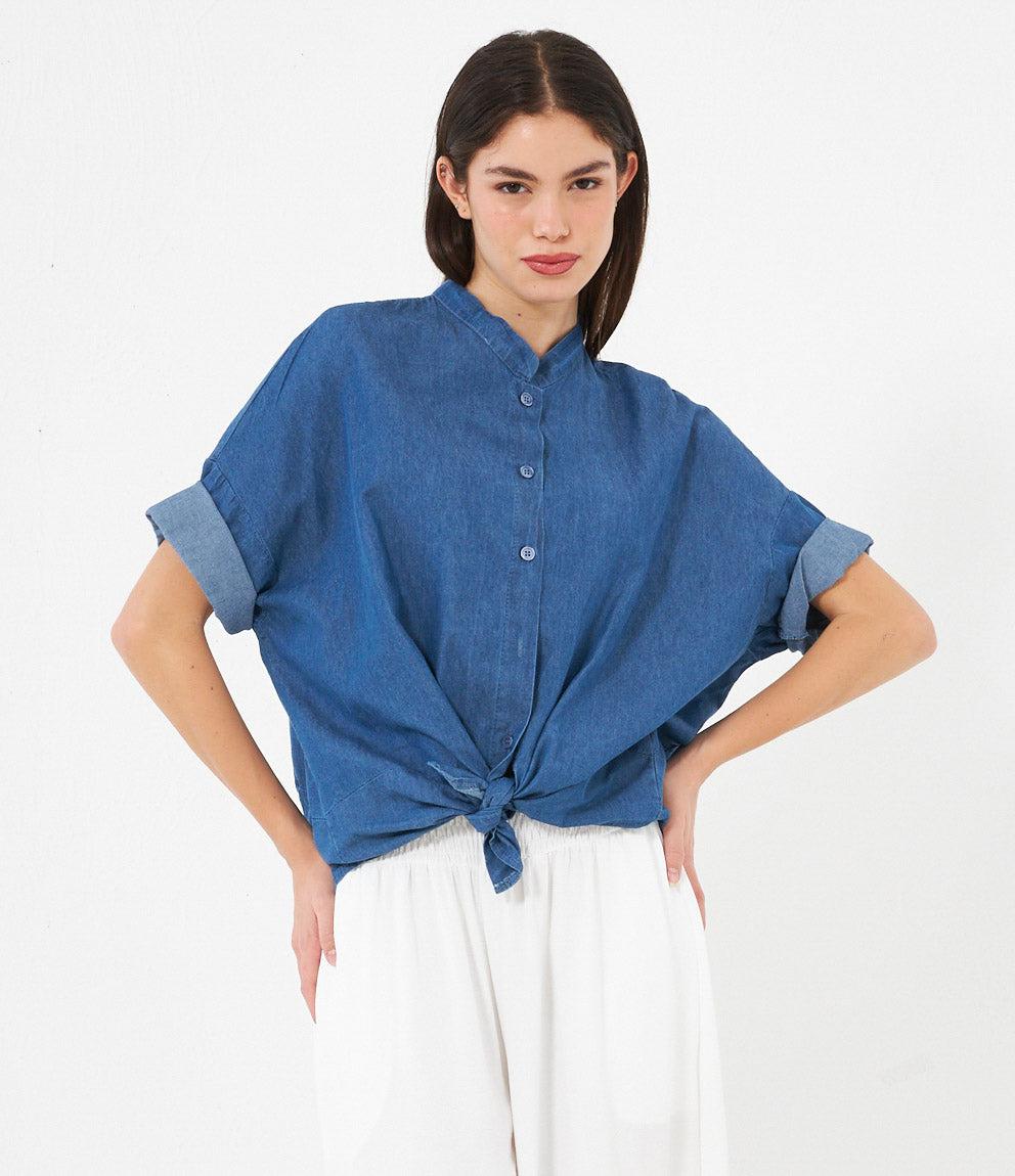 Camicia con nodo – Zuiki Italia - Main Image