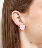 Set orecchini a cuore
