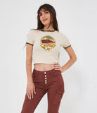 T-shirt crop