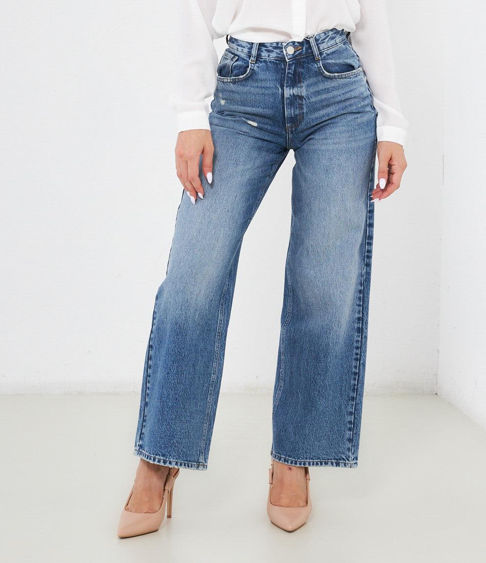 Jeans palazzo Blue chiaro 38