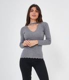 Maglia con strass