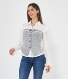 Corpetto in tweed