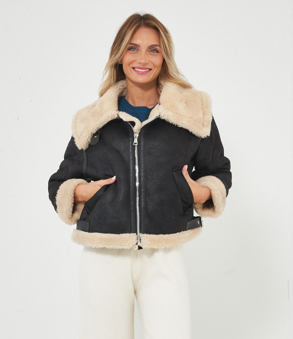 Ecopelle Donna Zuiki Giacca Ecopelle Zuiki Giacca Ecopelle Zuiki