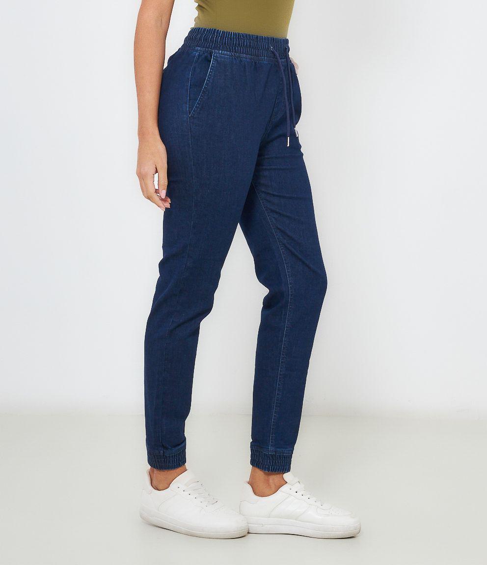 Jeans jogger Blu scuro 38 - Main Image