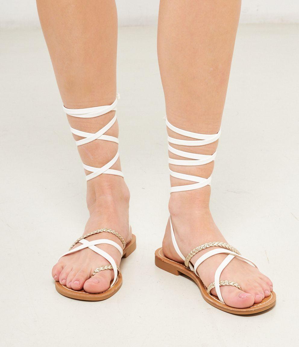 Sandali Infradito Sandalo Con Lacci Sandali Con Lacci – Zuiki Italia