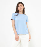 T-shirt con strass