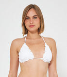 Bikini top Triangolo Ricamato Sangallo