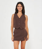 Gilet con strass