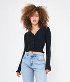 Cardigan crop