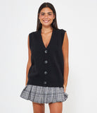 Gilet in viscosa