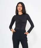 Maglia con drappeggio