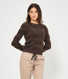 Maglia dettagli peluche