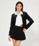 Coprispalle paillettes