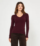 Maglia con scollo a V