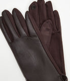 Guanti effetto pelle