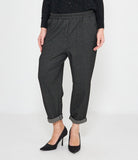 Pantaloni con risvolti