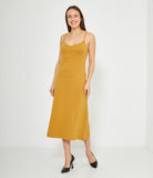 Abito midi in cotone
