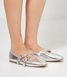 Ballerine con doppio cinturino