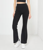 Pantalone Flare A Vita Alta