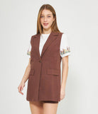 Gilet Smanicato modello blazer