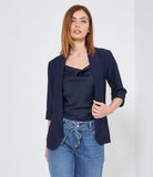 Giacca Maniche Corte Aperta