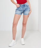 Shorts Di Jeans Shorts Vita Alta